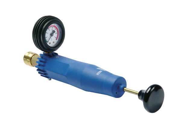 Kühlsystemtester mit Schnellkupplung und Ablassventil